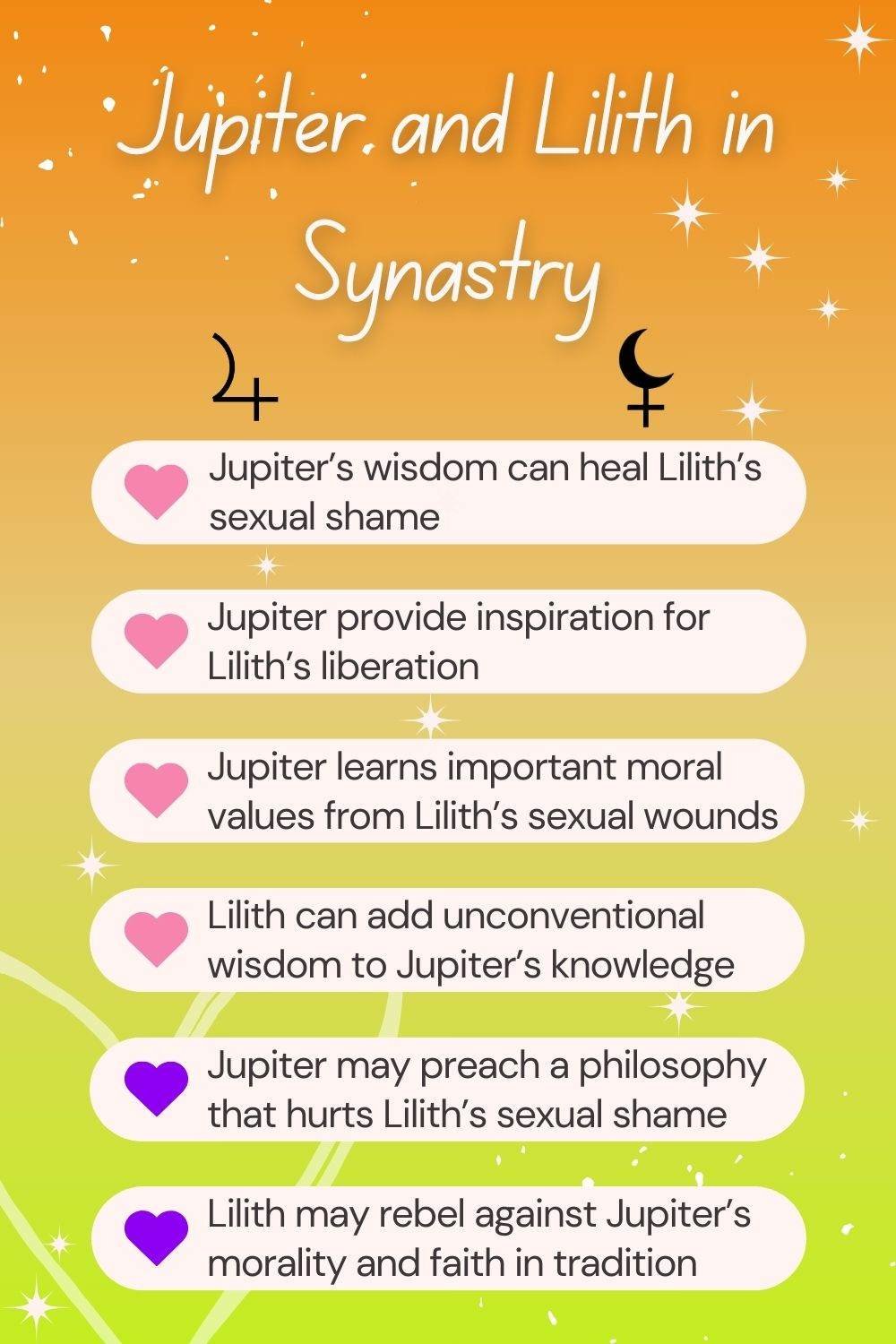 Jupiter Trine Lilith Synastry: Young, Wild, And Free - Esoteric Wisdom